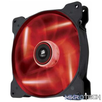 Corsair Air Series AF140 LED Quiet Edition High Airflow 140mm Fan  Red
